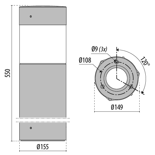 Tech Design KHA 5 LED C/EW 1++